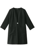 【エムフィル/M Fil】の定番梳毛 ジャコート 人気、トレンドファッション・服の通販 founy(ファニー) ファッション Fashion レディースファッション Fashion for Women アウター Coat / Outerwear Collection コート・ロングコート・ピーコート Long Coats, Peacoats & More なめらか Smooth, Silky Texture シンプル Simple, Minimal ポケット Pocket, Pocket Detail ロング Long, Long-Length エレガント 上品 Elegant 定番 Standard, Basic Item |ID:prp329100004899144
