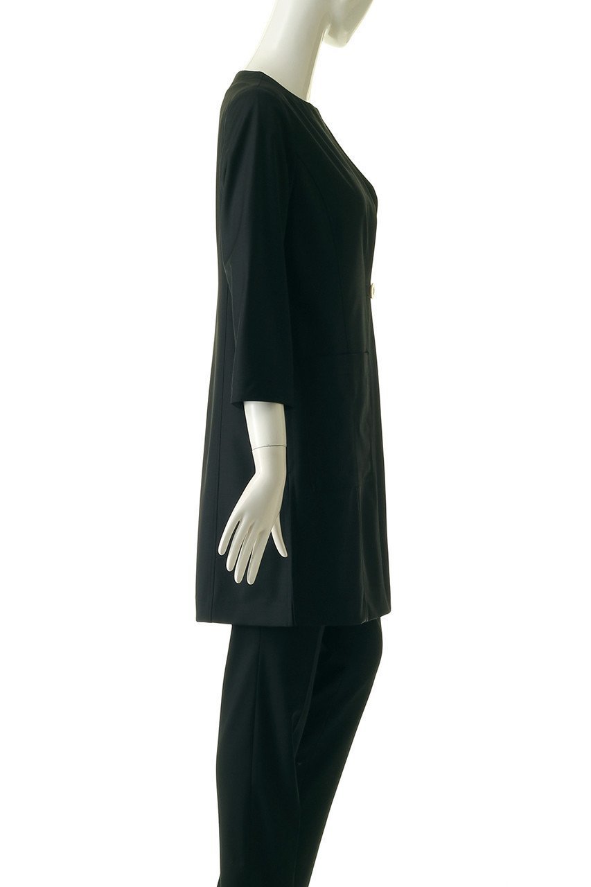 【エムフィル/M Fil】の定番梳毛 ジャコート 人気、トレンドファッション・服の通販 founy(ファニー) 　ファッション　Fashion　レディースファッション　Fashion for Women　アウター　Coat / Outerwear Collection　コート・ロングコート・ピーコート　Long Coats, Peacoats & More　なめらか　Smooth, Silky Texture　シンプル　Simple, Minimal　ポケット　Pocket, Pocket Detail　ロング　Long, Long-Length　エレガント 上品　Elegant　定番　Standard, Basic Item　other-3|ID: prp329100004899144 ipo3291000000036654277