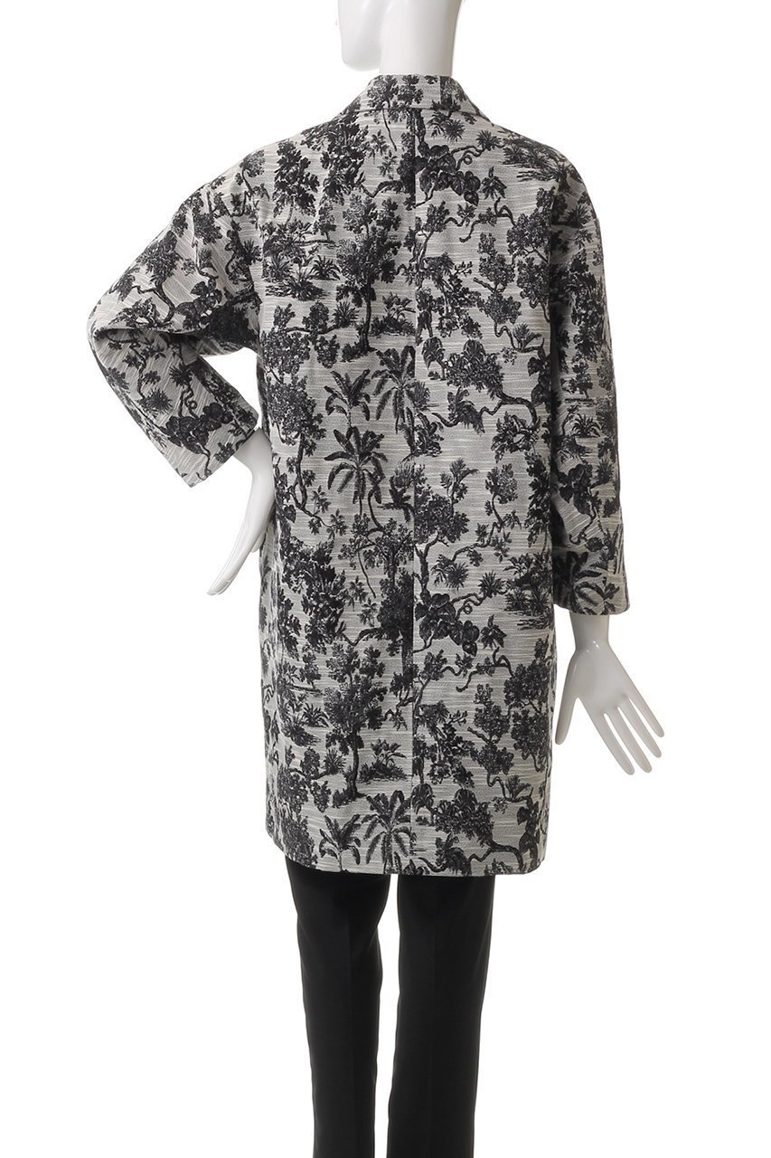 【ジェイドット/j.】のイタリアンジャカードコクーンコート 人気、トレンドファッション・服の通販 founy(ファニー) 　ファッション　Fashion　レディースファッション　Fashion for Women　アウター　Coat / Outerwear Collection　コート・ロングコート・ピーコート　Long Coats, Peacoats & More　おすすめ　Recommended / Our Picks　イタリア　Italy　インナー　Innerwear　シンプル　Simple, Minimal　ジャカード／ジャガード　Jacquard, Woven Pattern　セットアップ　Set-Up, Coordinated Outfit　ボタニカル　Botanical, Floral Pattern　ロング　Long, Long-Length　other-4|ID: prp329100004899149 ipo3291000000036654336