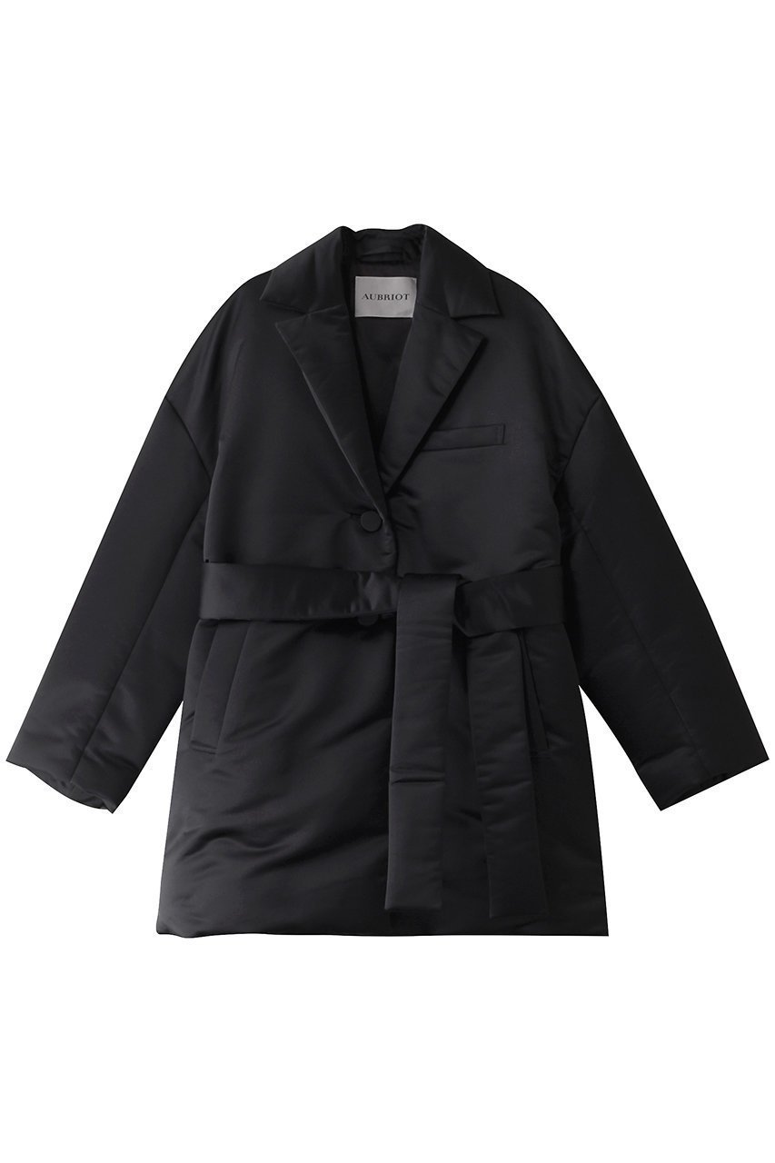 【オブリオ/AUBRIOT】のオーバーサイズダウンジャケット インテリア・キッズ・メンズ・レディースファッション・服の通販 founy(ファニー) 　ファッション　Fashion　レディースファッション　Fashion for Women　アウター　Coat / Outerwear Collection　コート・ロングコート・ピーコート　Long Coats, Peacoats & More　レディースジャケット・軽アウター　Jackets　イタリア　Italy　ジャケット　Jacket, Outerwear　ダウン　Down, Puffer　フォルム　Silhouette, Form　ラグジュアリー　Luxury, Elegant　エレガント 上品　Elegant　ブラック|ID: prp329100004899150 ipo3291000000036654342