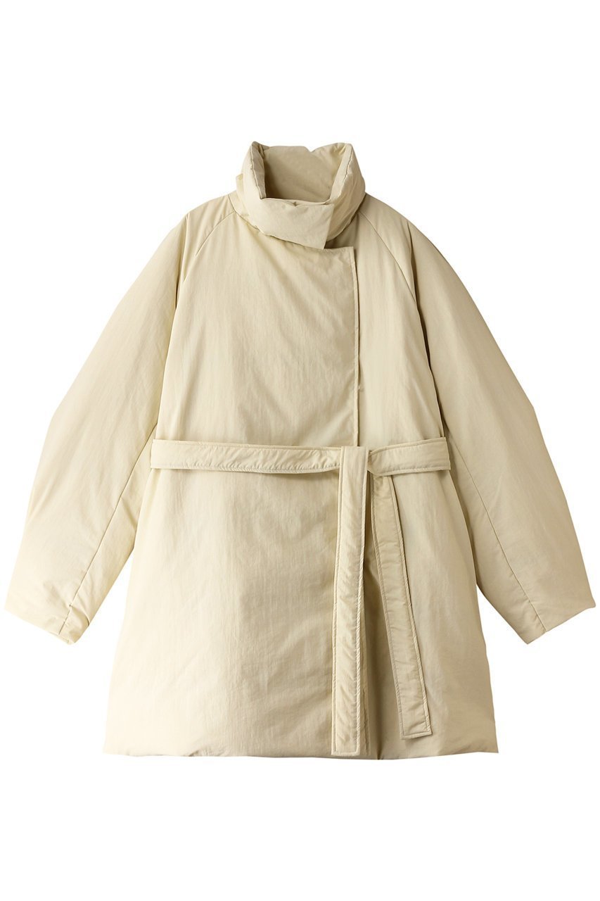 【ミディウミソリッド/MIDIUMISOLID】のstandcollar down coat コート インテリア・キッズ・メンズ・レディースファッション・服の通販 founy(ファウニー) 　ファッション　Fashion　レディースファッション　Fashion for Women　アウター　Coat / Outerwear Collection　コート・ロングコート・ピーコート　Long Coats, Peacoats & More　ダウンジャケット・軽量ダウン　Warm & Lightweight Down Jackets　スタンド　Stand Collar, Upright Stand　ダウン　Down, Puffer　フレア　Flare, Flared　エレガント 上品　Elegant　ivory|ID: prp329100004899160 ipo3291000000036654470