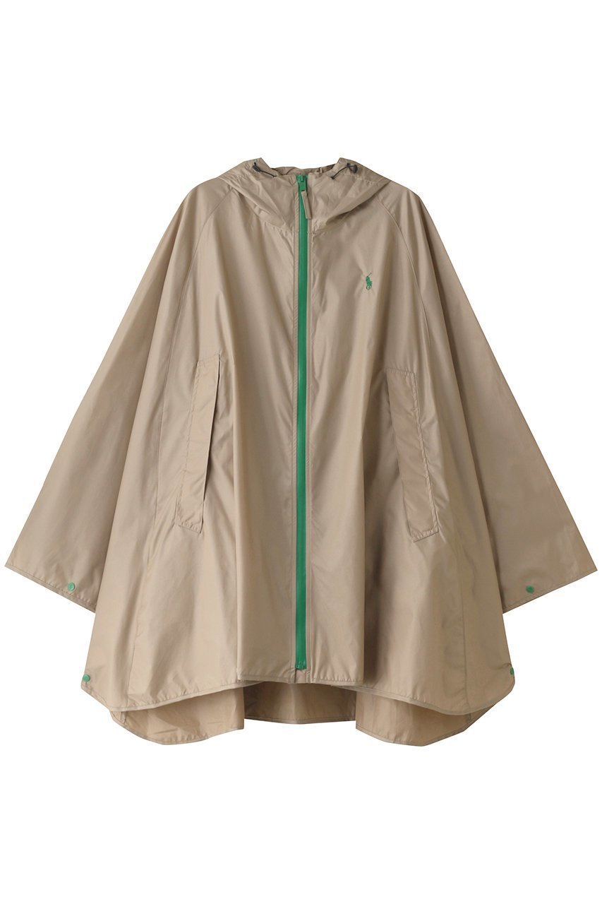 【ポロラルフローレン/POLO RALPH LAUREN】のCzero 撥水ポンチョ インテリア・キッズ・メンズ・レディースファッション・服の通販 founy(ファニー) 　ファッション　Fashion　レディースファッション　Fashion for Women　アウター　Coat / Outerwear Collection　コート・ロングコート・ピーコート　Long Coats, Peacoats & More　ポンチョ・ケープコート　Ponchos & Capes　シンプル　Simple, Minimal　ジップ　Zip, Zipper　スポーティ　Sporty, Casual Athletic　ポンチョ　Poncho, Cape Style　ベージュ|ID: prp329100004899163 ipo3291000000036654500