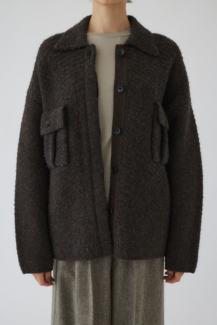 【リムアーク/RIM.ARK】のKnit blouson/ブルゾン インテリア・キッズ・メンズ・レディースファッション・服の通販 founy(ファニー) https://founy.com/ ファッション Fashion レディースファッション Fashion for Women アウター Coat / Outerwear Collection レディースジャケット・軽アウター Jackets ブルゾンジャケット・スポーティアウター Blouson Jackets カーディガン Cardigan, Knitwear ジャケット Jacket, Outerwear ブルゾン Blouson, Bomber Jacket モダン Modern, Contemporary A/W・秋冬 Autumn/Winter |ID: prp329100004899169 ipo3291000000036654558