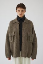 【リムアーク/RIM.ARK】のKnit blouson/ブルゾン ベージュ|ID: prp329100004899169 ipo3291000000036654560