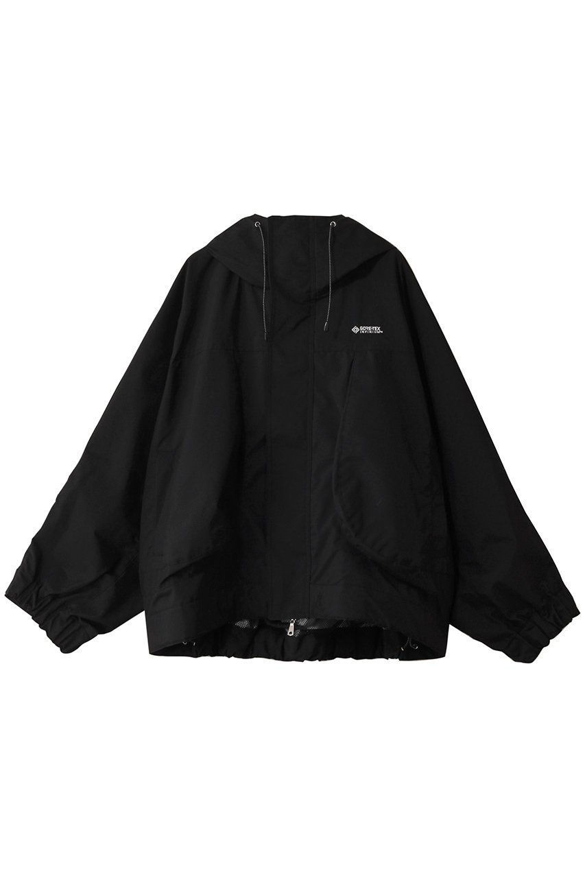 【メゾンスペシャル/MAISON SPECIAL】の【UNISEX】GORE-TEX フードブルゾン インテリア・キッズ・メンズ・レディースファッション・服の通販 founy(ファニー) 　ファッション　Fashion　レディースファッション　Fashion for Women　アウター　Coat / Outerwear Collection　レディースジャケット・軽アウター　Jackets　ブルゾンジャケット・スポーティアウター　Blouson Jackets　ユニセックス　Unisex, Genderless　アウトドア　Outdoor Clothing　ジャケット　Jacket, Outerwear　スポーティ　Sporty, Casual Athletic　デニム　Denim, Jeans Material　トレンド　Trend, Trending Now　ブルゾン　Blouson, Bomber Jacket　ポケット　Pocket, Pocket Detail　旅行　Travel　BLK(ブラック)|ID: prp329100004899183 ipo3291000000036654705