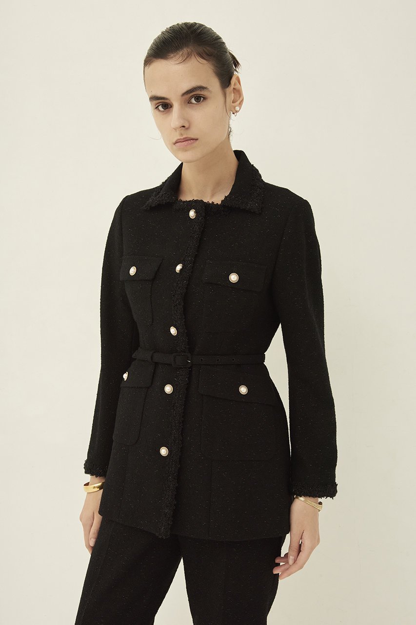 【エムダブリュー/MW】のVIRGIN WOOLジョーゼットジャケット 人気、トレンドファッション・服の通販 founy(ファニー) 　ファッション　Fashion　レディースファッション　Fashion for Women　アウター　Coat / Outerwear Collection　レディースジャケット・軽アウター　Jackets　おすすめ　Recommended / Our Picks　エレガント 上品　Elegant　オケージョン　Occasion Wear　シェイプ　Shape, Slim Fit　ジャケット　Jacket, Outerwear　ジョーゼット　Georgette, Semi-Sheer Fabric　セットアップ　Set-Up, Coordinated Outfit　other-6|ID: prp329100004899189 ipo3291000000036654765