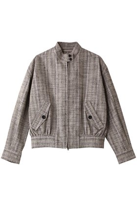 【オブリオ/AUBRIOT】 ネップツイード スタンドカラーブルゾン人気、トレンドファッション・服の通販 founy(ファニー) ファッション Fashion レディースファッション Fashion for Women アウター Coat / Outerwear Collection レディースジャケット・軽アウター Jackets ブルゾンジャケット・スポーティアウター Blouson Jackets イタリア Italy コンパクト Compact, Small Size シルク Silk, 100% Silk ジャケット Jacket, Outerwear スタンド Stand Collar, Upright Stand ツイード/ツィード Choker, Choker Necklace ツイード Twill, Twill Weave テクスチャー Texture, Textured Fabric ネップ Nepp, Slub Yarn ハンド Hand, Handmade フォルム Silhouette, Form フラップ Flap, Flap Pocket ブルゾン Blouson, Bomber Jacket ポケット Pocket, Pocket Detail |ID:prp329100004899203