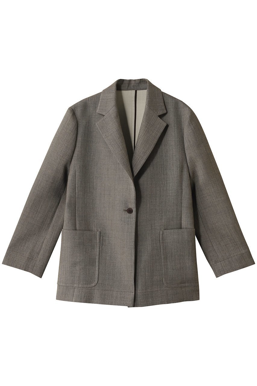 【ジェイドット/j.】の尾州リバーボクシージャケット 人気、トレンドファッション・服の通販 founy(ファニー) 　ファッション　Fashion　レディースファッション　Fashion for Women　アウター　Coat / Outerwear Collection　レディースジャケット・軽アウター　Jackets　おすすめ　Recommended / Our Picks　インナー　Innerwear　クラシック　Classic, Timeless Style　ジャケット　Jacket, Outerwear　セットアップ　Set-Up, Coordinated Outfit　フロント　Front, Front Design　ボックス　Boxy, Box Shape　ポケット　Pocket, Pocket Detail　モダン　Modern, Contemporary　 other-1|ID: prp329100004899210 ipo3291000000036654958