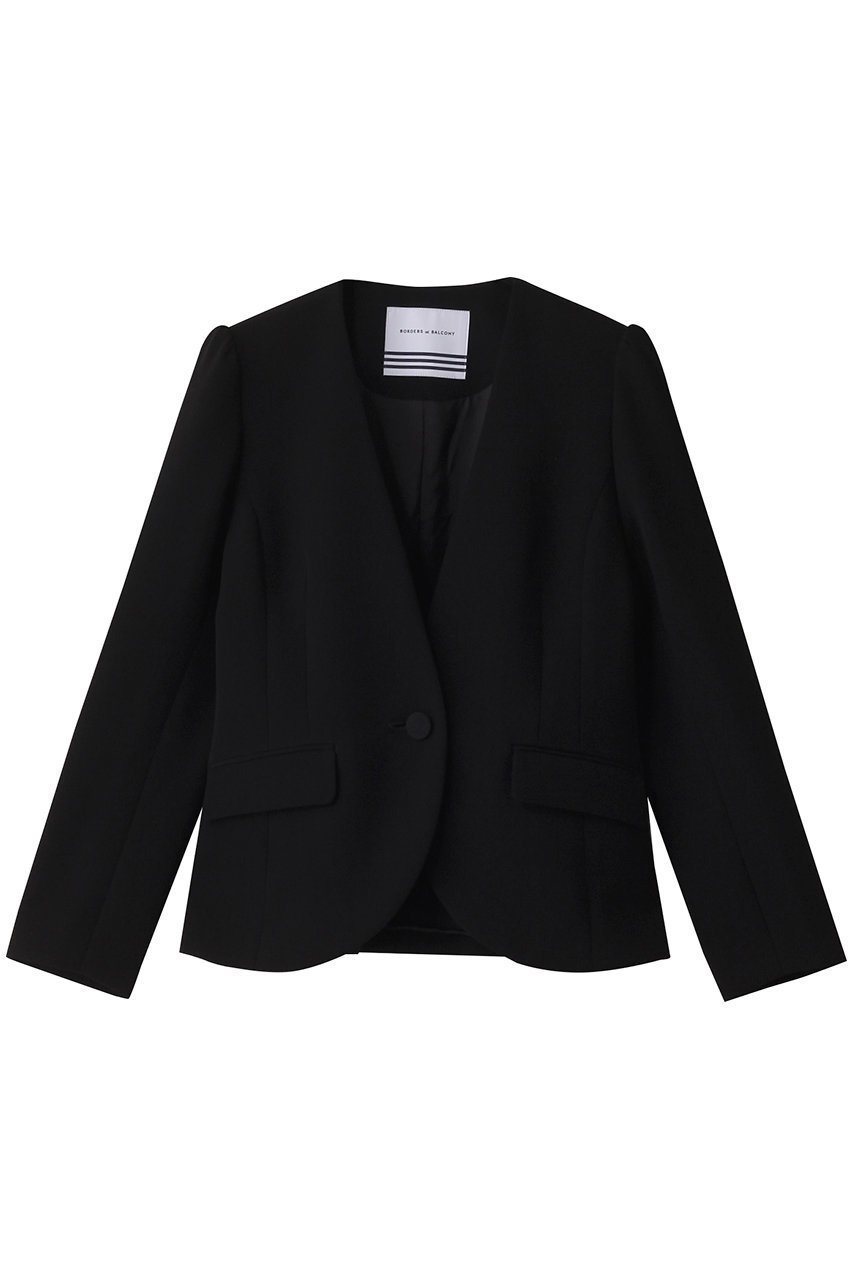 【ボーダーズ アット バルコニー/BORDERS at BALCONY】のツイルジャケット 人気、トレンドファッション・服の通販 founy(ファニー) 　ファッション　Fashion　レディースファッション　Fashion for Women　アウター　Coat / Outerwear Collection　レディースジャケット・軽アウター　Jackets　シンプル　Simple, Minimal　ジャケット　Jacket, Outerwear　ツイル　Twist, Twisted Detail　パーティ　Party, Party Style　ビジネス 仕事 通勤　Business / Work / Commuting　エレガント 上品　Elegant　 other-1|ID: prp329100004899211 ipo3291000000036654978