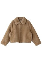 【アルアバイル/allureville】のフェイクミンクファーブルゾン ベージュ|ID: prp329100004899217 ipo3291000000036655039