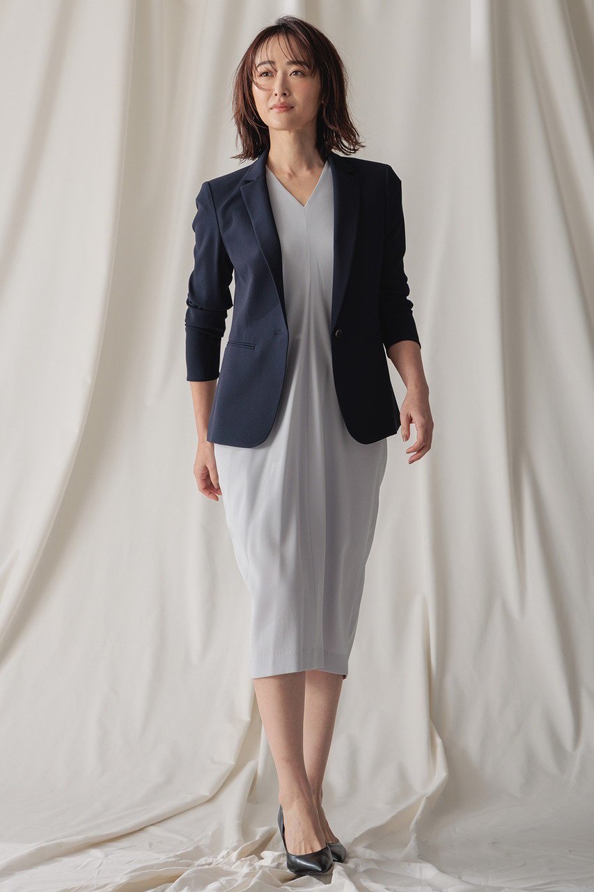 【ベイジ,/BEIGE,】のCINDY(シンディ)/テーラードジャケット 大人の最旬トレンドファッション＆コーディネート founy(ファウニー) 　ファッション　Fashion　レディースファッション　Fashion for Women　アウター　Coat / Outerwear Collection　レディースジャケット・軽アウター　Jackets　テーラードジャケット / 通勤・きれいめスタイル　Tailored Jackets & Blazers　シンプル　Simple, Minimal　ジャケット　Jacket, Outerwear　ストレッチ　Stretch, Stretchy Fabric　other-8|ID: prp329100004899225 ipo3291000000036705363
