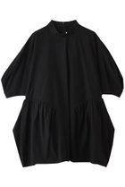 【ナゴンスタンス/nagonstans】のloose puff pullover/プルオーバー 人気、トレンドファッション・服の通販 founy(ファニー) ファッション Fashion レディースファッション Fashion for Women トップス・カットソー Cut & Sew Tops シャツ・ブラウス・オフィスカジュアル Elegant Blouses & Button-Ups ロングTシャツ・Tシャツ Longline T-Shirts & Tees カジュアルプルオーバー・ニットトップス Pullovers & Knit Tops / Casual Pullovers カットソー・ベーシックTシャツ Cut-and-Sewn Tops / Stretch Tees & Basics ギャザー Gathered, Ruffled スリーブ Sleeve, Long Sleeve / Short Sleeve セットアップ Set-Up, Coordinated Outfit ロング Long, Long-Length thumbnail Black|ID: prp329100004899243 ipo3291000000036655267