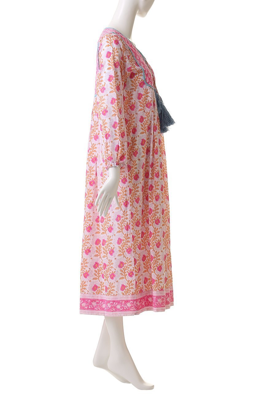 【エスゼット ブロックプリント/SZ Blockprints】のKITTY DRESS ESSA タッセル付きコットンドレス 人気、トレンドファッション・服の通販 founy(ファニー) 　ファッション　Fashion　レディースファッション　Fashion for Women　ワンピース　Dresses　フォーマル・パーティードレス・結婚式用ドレス　Elegant & Casual Dresses　チュニック　Tunic Tops & Dresses　オリエンタル　Oriental Pattern　タッセル　Tassel, Fringe　チュニック　Tunic, Long Top　ドレス　Dress, One-Piece　リゾート　Resort, Vacation Style　旅行　Travel　other-3|ID: prp329100004899247 ipo3291000000036655298
