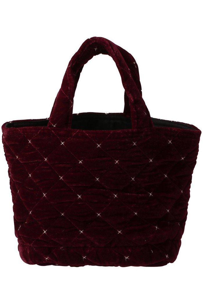 【マリュス/MALUS】のベルベット キルティング ミニトートバッグ インテリア・キッズ・メンズ・レディースファッション・服の通販 founy(ファニー) https://founy.com/ ファッション Fashion レディースファッション Fashion for Women バッグ Bags キルティング Quilted, Quilting クッション Cushion, Throw Pillow ベルベット Velvet, Velvety |ID: prp329100004899268 ipo3291000000036655452