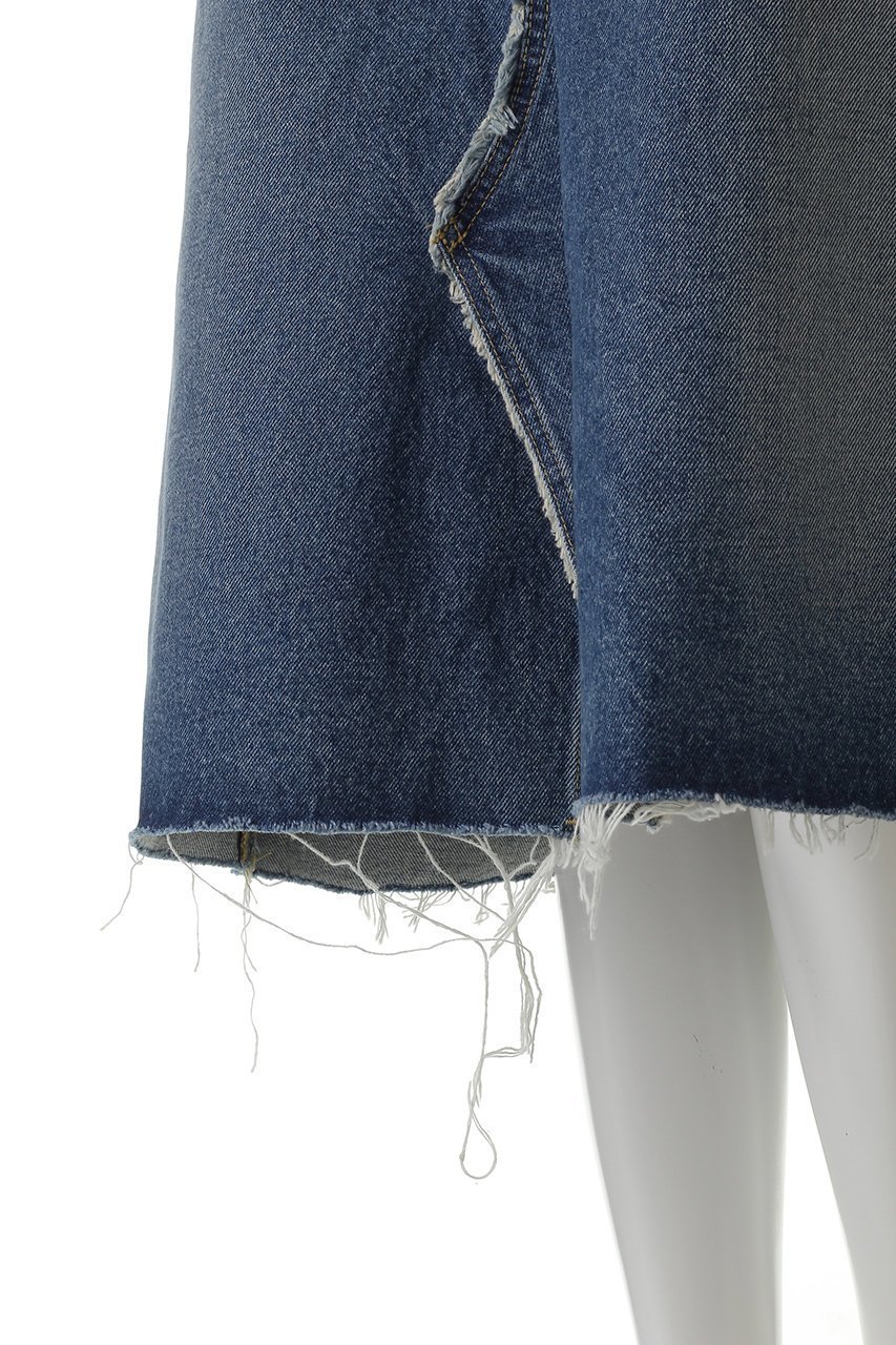 【マディソンブルー/MADISONBLUE】の5POCKET REMAKE A-LINE SK DENIM 5ポケットリメイクデニムAラインスカート 人気、トレンドファッション・服の通販 founy(ファニー) 　ファッション　Fashion　レディースファッション　Fashion for Women　スカート　Skirts　Aライン・フレアスカート　A-Line & Flared Skirts　デニム　Denim, Jeans Material　ビッグ　Big, Oversized　ポケット　Pocket, Pocket Detail　リメイク　Remake, Reconstructed　ヴィンテージ　Vintage Style　台形　A-Line, Trapezoid Shape　other-6|ID: prp329100004899289 ipo3291000000036655622