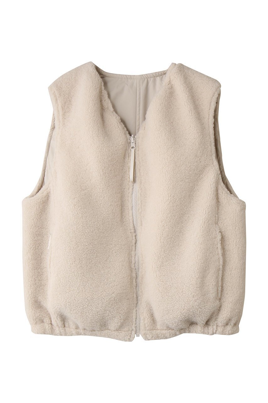 【レリル/lelill】の2WAY ベスト インテリア・キッズ・メンズ・レディースファッション・服の通販 founy(ファウニー) 　ファッション　Fashion　レディースファッション　Fashion for Women　アウター　Coat / Outerwear Collection　レディースジャケット・軽アウター　Jackets　ジャケット　Jacket, Outerwear　ストレッチ　Stretch, Stretchy Fabric　タフタ　Taffeta, Structured Fabric　ベスト　Vest, Waistcoat　エクリュ|ID: prp329100004899292 ipo3291000000036655644