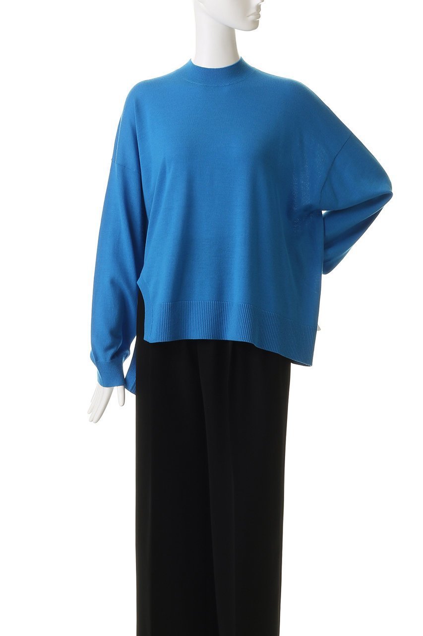 【エンフォルド/ENFOLD】のU SLIT BOX PULLOVER プルオーバー 人気、トレンドファッション・服の通販 founy(ファニー) ファッション Fashion レディースファッション Fashion for Women トップス・カットソー Cut & Sew Tops シャツ・ブラウス・オフィスカジュアル Elegant Blouses & Button-Ups ロングTシャツ・Tシャツ Longline T-Shirts & Tees カジュアルプルオーバー・ニットトップス Pullovers & Knit Tops / Casual Pullovers カットソー・ベーシックTシャツ Cut-and-Sewn Tops / Stretch Tees & Basics なめらか Smooth, Silky Texture スリット Slit, Slit Detail スリーブ Sleeve, Long Sleeve / Short Sleeve ハイネック High Neck, Mock Neck ボックス Boxy, Box Shape ロング Long, Long-Length other-2|ID: prp329100004899303 ipo3291000000036655740