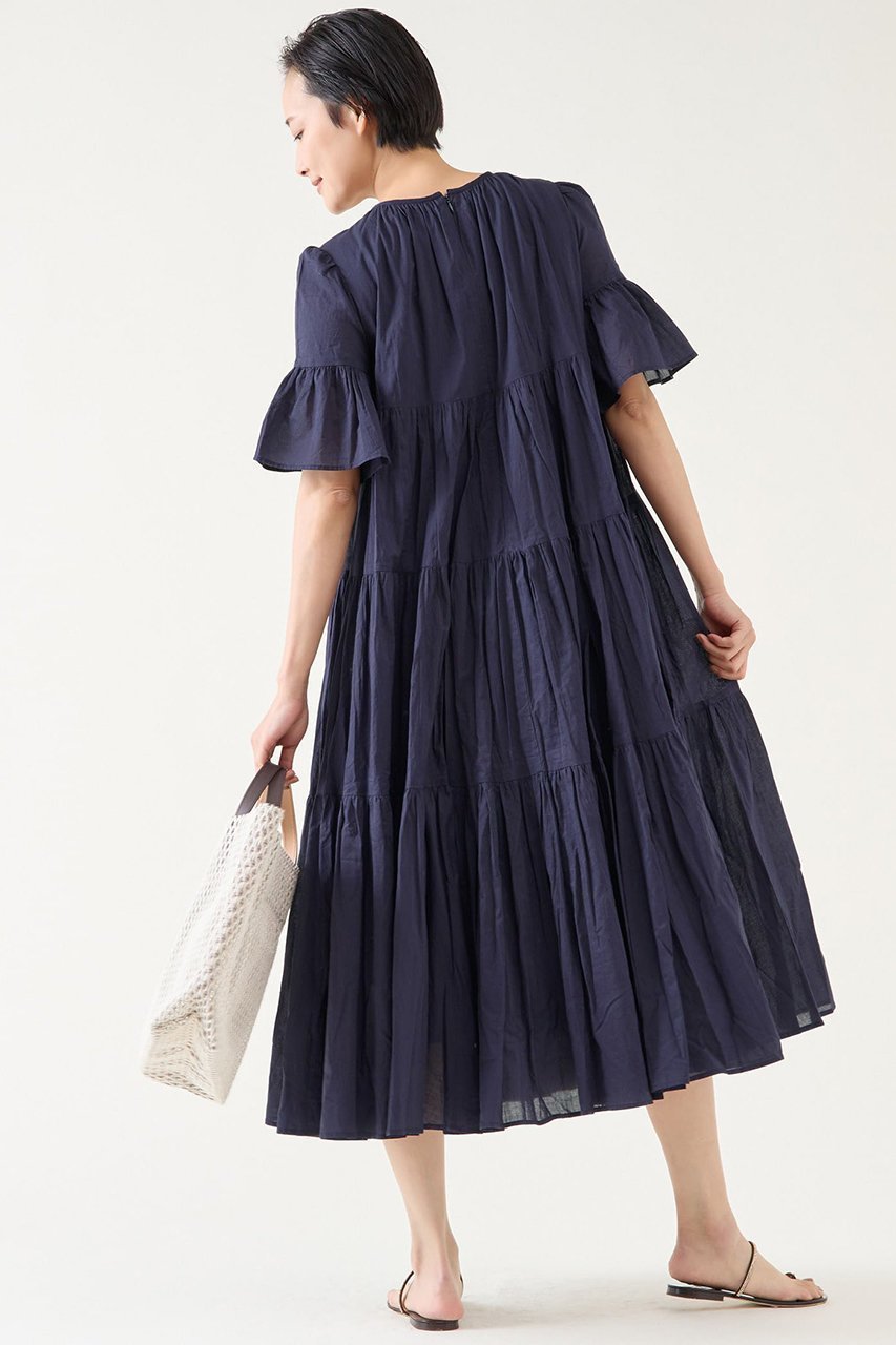 【マルティニーク/martinique】の《別注》【MARIHA】春のすずらんのドレス Midnight Ocean 人気、トレンドファッション・服の通販 founy(ファニー) 　ファッション　Fashion　レディースファッション　Fashion for Women　ワンピース　Dresses　フォーマル・パーティードレス・結婚式用ドレス　Elegant & Casual Dresses　チュニック　Tunic Tops & Dresses　インド　Indian Textile　オケージョン　Occasion Wear　春　Spring　スリーブ　Sleeve, Long Sleeve / Short Sleeve　チュニック　Tunic, Long Top　ドレス　Dress, One-Piece　人気　Popular, Best Seller　別注　Limited Edition, Custom Order　リラックス　Relax, Relaxed Fit　ロング　Long, Long-Length　夏　Summer　other-3|ID: prp329100004899308 ipo3291000000036655778