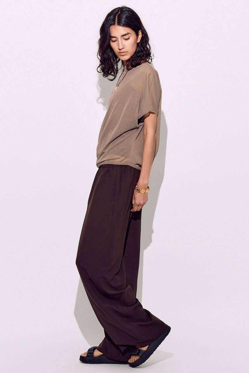 【ブリル/BRILL】のシアーアシンメトリープルオーバー 人気、トレンドファッション・服の通販 founy(ファニー) 　ファッション　Fashion　レディースファッション　Fashion for Women　トップス・カットソー　Cut & Sew Tops　ニット　Knit Tops & Sweaters　カジュアルプルオーバー・ニットトップス　Pullovers & Knit Tops / Casual Pullovers　アシンメトリー　Asymmetrical Style　エレガント 上品　Elegant　シアー　Sheer, See-Through　ドレープ　Drape, Draping Fabric　other-5|ID: prp329100004899323 ipo3291000000036655917