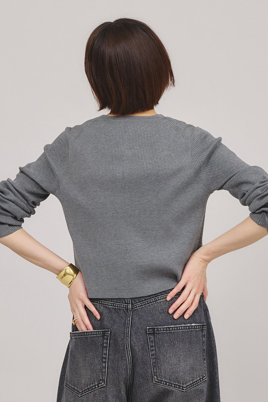 【カレンソロジー/Curensology】のコットンシルクニットカーディガン 人気、トレンドファッション・服の通販 founy(ファニー) 　ファッション　Fashion　レディースファッション　Fashion for Women　トップス・カットソー　Cut & Sew Tops　ニット　Knit Tops & Sweaters　カーディガン・羽織り　Layered Style Cardigans　おすすめ　Recommended / Our Picks　カーディガン　Cardigan, Knitwear　コンパクト　Compact, Small Size　ショート　Short, Short Length　シルク　Silk, 100% Silk　ストレッチ　Stretch, Stretchy Fabric　エレガント 上品　Elegant　other-3|ID: prp329100004899324 ipo3291000000036655923