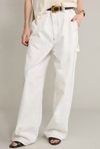 【ブリル/BRILL】のデニムペインターパンツ 人気、トレンドファッション・服の通販 founy(ファニー) ファッション Fashion レディースファッション Fashion for Women パンツ Pants & Trousers デニムパンツ・ジーンズ・美脚デニム Denim Jeans & Pants アシンメトリー Asymmetrical Style サスペンダー Suspenders, Braces ストレート Straight, Straight Cut デニム Denim, Jeans Material thumbnail ホワイト|ID: prp329100004899327 ipo3291000000036655958