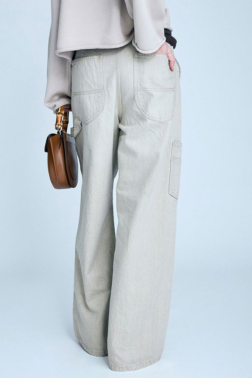 【ブリル/BRILL】のデニムペインターパンツ 人気、トレンドファッション・服の通販 founy(ファニー) 　ファッション　Fashion　レディースファッション　Fashion for Women　パンツ　Pants & Trousers　デニムパンツ・ジーンズ・美脚デニム　Denim Jeans & Pants　アシンメトリー　Asymmetrical Style　サスペンダー　Suspenders, Braces　ストレート　Straight, Straight Cut　デニム　Denim, Jeans Material　other-3|ID: prp329100004899327 ipo3291000000036655960