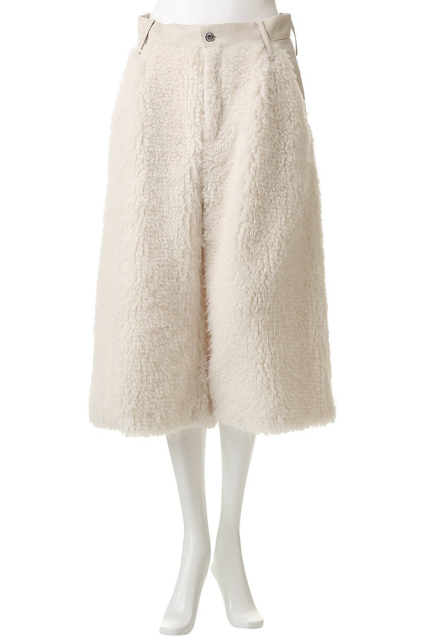 【プランク プロジェクト/PRANK PROJECT】のファーコンビハーフパンツ 人気、トレンドファッション・服の通販 founy(ファニー) 　ファッション　Fashion　レディースファッション　Fashion for Women　パンツ　Pants & Trousers　ショートパンツ・ハーフパンツ　High-Waisted & Relaxed Shorts　おすすめ　Recommended / Our Picks　ソックス　Socks, Hosiery　ハーフ　Half, Half-Length　バランス　Balance, Style Balance　フェイクファー　Faux Fur, Imitation Fur　フェイクレザー　Faux Leather, PU Leather　ロング　Long, Long-Length　エレガント 上品　Elegant　other-2|ID: prp329100004899340 ipo3291000000036656086