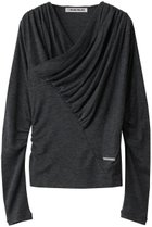 【プランク プロジェクト/PRANK PROJECT】のドレープクロストップス 人気、トレンドファッション・服の通販 founy(ファニー) ファッション Fashion レディースファッション Fashion for Women トップス・カットソー Cut & Sew Tops シャツ・ブラウス・オフィスカジュアル Elegant Blouses & Button-Ups ロングTシャツ・Tシャツ Longline T-Shirts & Tees カットソー・ベーシックTシャツ Cut-and-Sewn Tops / Stretch Tees & Basics おすすめ Recommended / Our Picks スリーブ Sleeve, Long Sleeve / Short Sleeve デニム Denim, Jeans Material ボトム Bottoms, Lower Wear ロング Long, Long-Length エレガント 上品 Elegant thumbnail C.GRY(チャコールグレー)|ID: prp329100004899341 ipo3291000000036656094