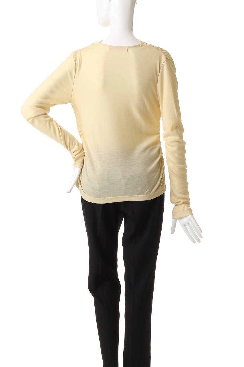 【プランク プロジェクト/PRANK PROJECT】のドレープクロストップス 人気、トレンドファッション・服の通販 founy(ファニー) 　ファッション　Fashion　レディースファッション　Fashion for Women　トップス・カットソー　Cut & Sew Tops　シャツ・ブラウス・オフィスカジュアル　Elegant Blouses & Button-Ups　ロングTシャツ・Tシャツ　Longline T-Shirts & Tees　カットソー・ベーシックTシャツ　Cut-and-Sewn Tops / Stretch Tees & Basics　おすすめ　Recommended / Our Picks　スリーブ　Sleeve, Long Sleeve / Short Sleeve　デニム　Denim, Jeans Material　ボトム　Bottoms, Lower Wear　ロング　Long, Long-Length　エレガント 上品　Elegant　other-4|ID: prp329100004899341 ipo3291000000036656098