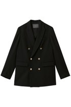 【アンクレイヴ/uncrave】のTWドビードスキン ブレザー 人気、トレンドファッション・服の通販 founy(ファニー) ファッション Fashion レディースファッション Fashion for Women アウター Coat / Outerwear Collection レディースジャケット・軽アウター Jackets ジャケット Jacket, Outerwear ストレッチ Stretch, Stretchy Fabric デニム Denim, Jeans Material バランス Balance, Style Balance ベーシック Basic, Essential メタル Metal, Metal Parts ワイド Wide, Wide Fit エレガント 上品 Elegant thumbnail ブラック|ID: prp329100004899402 ipo3291000000036656611