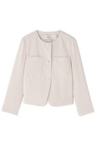 【アドーア/ADORE】のストレッチジョーゼットジャケット 人気、トレンドファッション・服の通販 founy(ファニー) ファッション Fashion レディースファッション Fashion for Women アウター Coat / Outerwear Collection レディースジャケット・軽アウター Jackets おすすめ Recommended / Our Picks ジャケット Jacket, Outerwear ジョーゼット Georgette, Semi-Sheer Fabric ストレッチ Stretch, Stretchy Fabric セットアップ Set-Up, Coordinated Outfit パッチ Patch, Appliqué フロント Front, Front Design ポケット Pocket, Pocket Detail thumbnail ベージュ|ID: prp329100004899407 ipo3291000000036656650