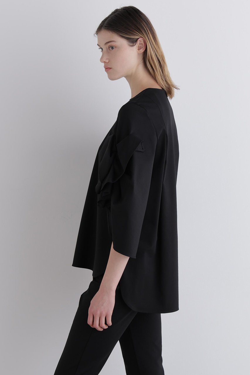 【ル フィル/LE PHIL】のハイストレッチポンチカットソー 人気、トレンドファッション・服の通販 founy(ファニー) 　ファッション　Fashion　レディースファッション　Fashion for Women　トップス・カットソー　Cut & Sew Tops　シャツ・ブラウス・オフィスカジュアル　Elegant Blouses & Button-Ups　ロングTシャツ・Tシャツ　Longline T-Shirts & Tees　カットソー・ベーシックTシャツ　Cut-and-Sewn Tops / Stretch Tees & Basics　おすすめ　Recommended / Our Picks　ショート　Short, Short Length　スリーブ　Sleeve, Long Sleeve / Short Sleeve　セットアップ　Set-Up, Coordinated Outfit　マニッシュ　Mannish, Boyish　モチーフ　Motif, Design Theme　定番　Standard, Basic Item　other-4|ID: prp329100004899409 ipo3291000000036656673