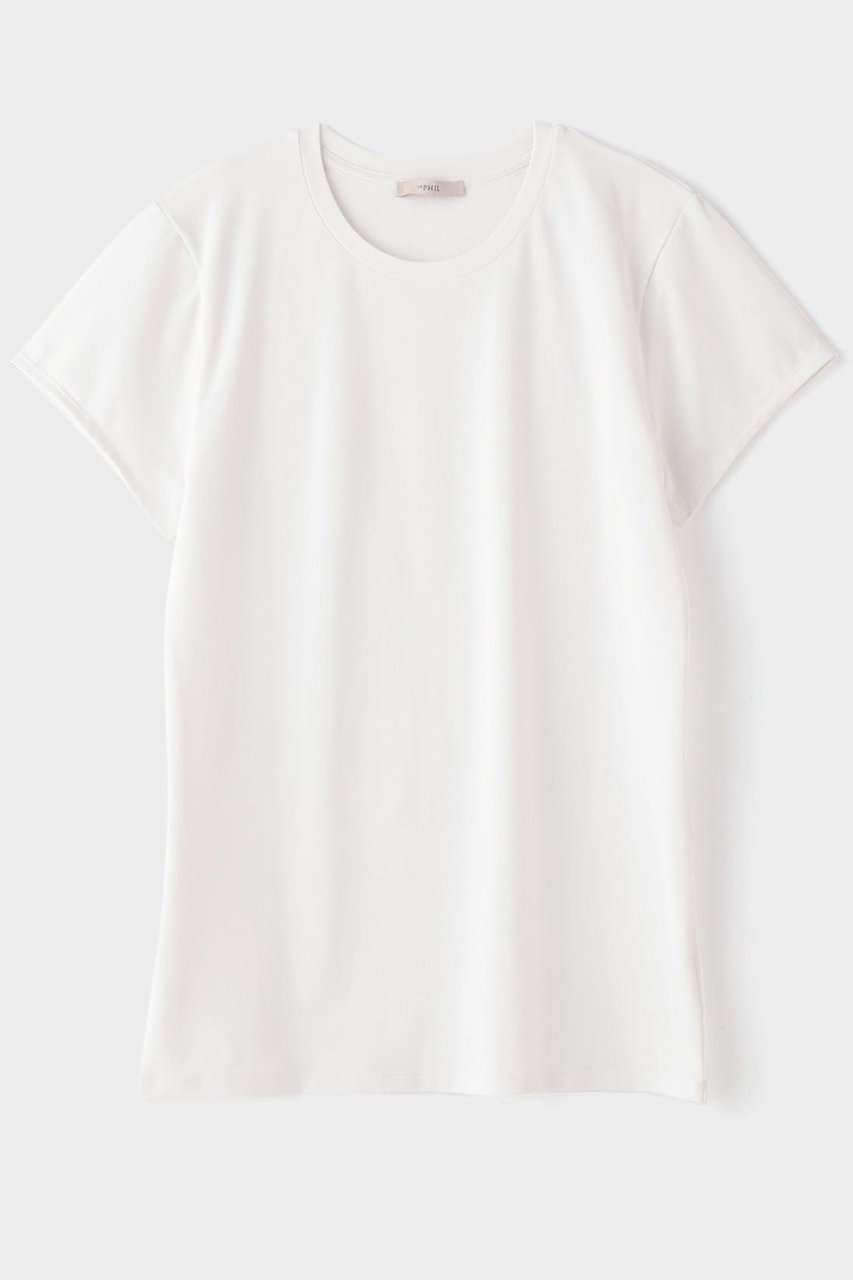 【ル フィル/LE PHIL】のハイストレッチT インテリア・キッズ・メンズ・レディースファッション・服の通販 founy(ファニー) ファッション Fashion レディースファッション Fashion for Women トップス・カットソー Cut & Sew Tops シャツ・ブラウス・オフィスカジュアル Elegant Blouses & Button-Ups ロングTシャツ・Tシャツ Longline T-Shirts & Tees カットソー・ベーシックTシャツ Cut-and-Sewn Tops / Stretch Tees & Basics インナー Innerwear コンパクト Compact, Small Size ショート Short, Short Length ストレッチ Stretch, Stretchy Fabric スリーブ Sleeve, Long Sleeve / Short Sleeve 吸水 Absorbent, Quick-Dry ホワイト|ID: prp329100004899414 ipo3291000000036656713