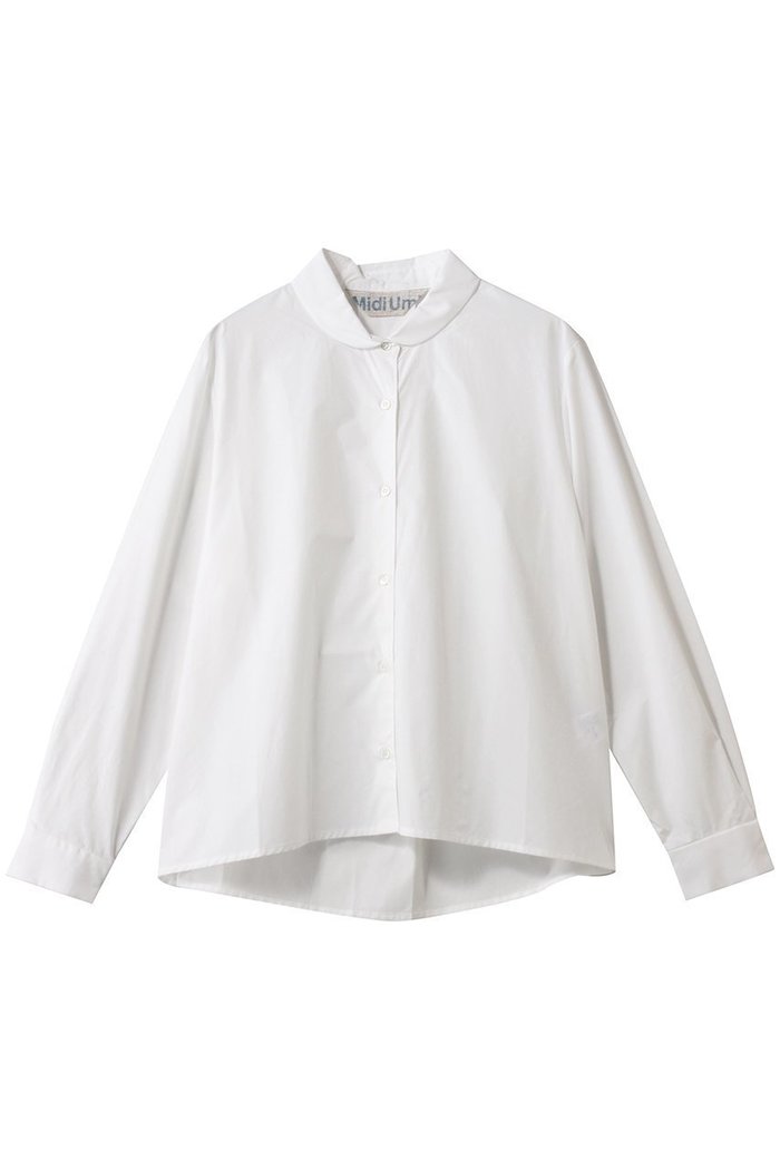 【ミディウミ/MidiUmi】のdutch collar shirt シャツ インテリア・キッズ・メンズ・レディースファッション・服の通販 founy(ファニー) https://founy.com/ ファッション Fashion レディースファッション Fashion for Women トップス・カットソー Cut & Sew Tops シャツ・ブラウス・オフィスカジュアル Elegant Blouses & Button-Ups シンプル Simple, Minimal スリーブ Sleeve, Long Sleeve / Short Sleeve タイプライター Typewriter Fabric, Crisp Cotton フロント Front, Front Design ロング Long, Long-Length |ID: prp329100004899433 ipo3291000000036656840