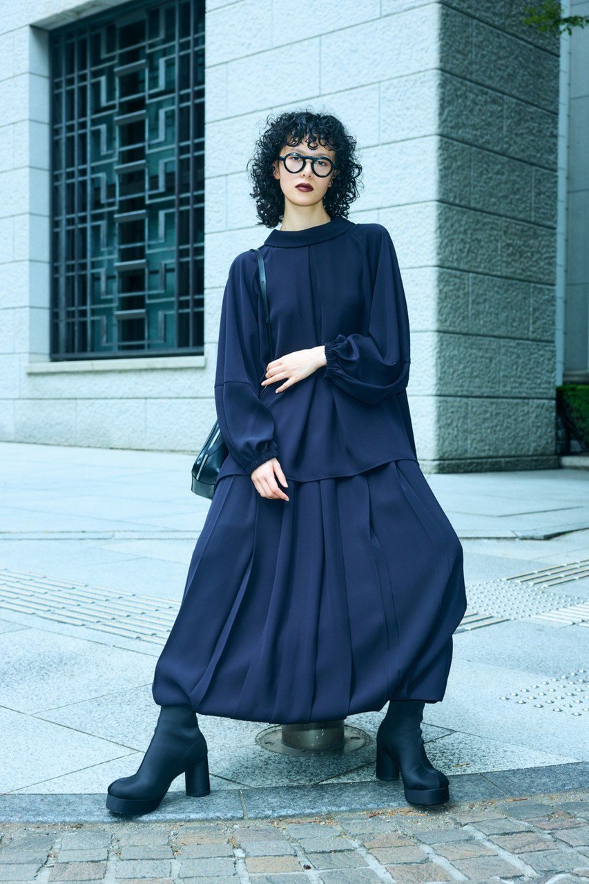 【エンフォルド/ENFOLD】のCOCOON PLEATS-SKIRT 人気、トレンドファッション・服の通販 founy(ファニー) 　ファッション　Fashion　レディースファッション　Fashion for Women　スカート　Skirts　ロングスカート　Long Skirts / Maxi & Midi Skirts　バランス　Balance, Style Balance　バルーン　Balloon, Balloon Silhouette　フォルム　Silhouette, Form　プリーツ　Pleats, Pleated　ロング　Long, Long-Length　定番　Standard, Basic Item　other-3|ID: prp329100004899444 ipo3291000000036656928