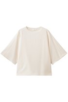 【エブール/ebure】の【店舗限定】ボイルダブルクロス Tブラウス 人気、トレンドファッション・服の通販 founy(ファニー) ファッション Fashion レディースファッション Fashion for Women トップス・カットソー Cut & Sew Tops シャツ・ブラウス・オフィスカジュアル Elegant Blouses & Button-Ups ショート Short, Short Length スリーブ Sleeve, Long Sleeve / Short Sleeve フォルム Silhouette, Form thumbnail オフホワイト|ID: prp329100004899455 ipo3291000000036657015