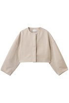 【エブール/ebure】の【店舗限定】スラブラチネ ノーカラーショートジャケット ベージュ|ID: prp329100004899457 ipo3291000000036657032