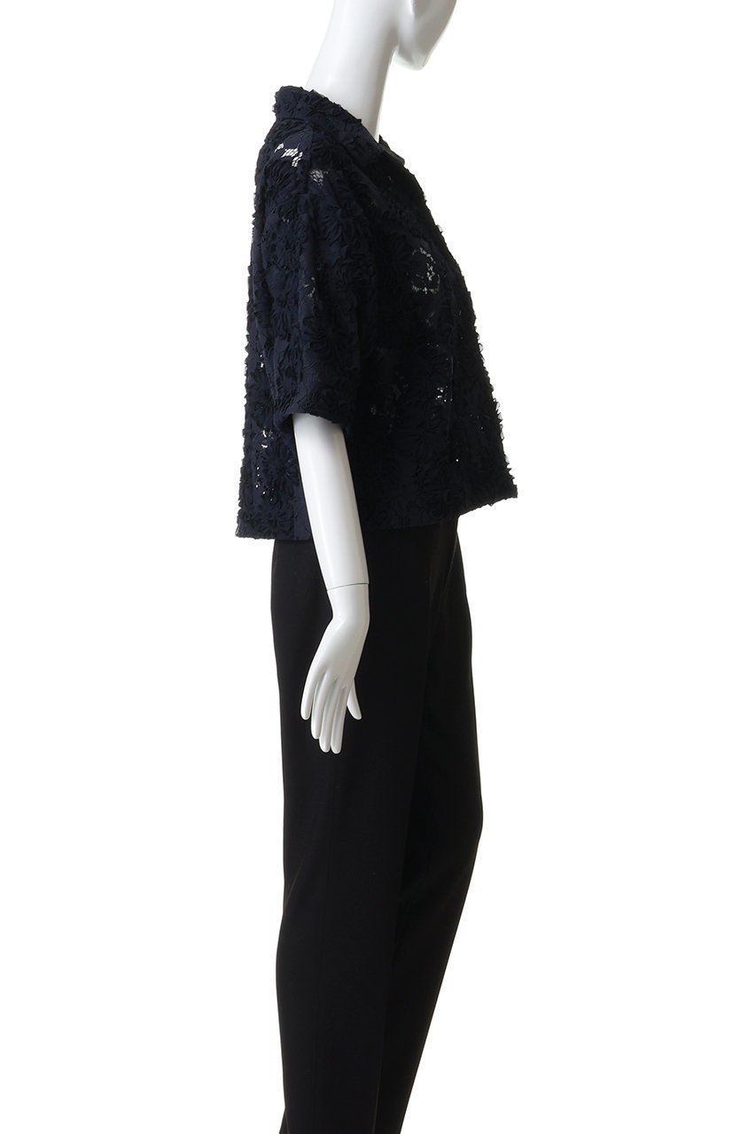 【ヌメロ ヴェントゥーノ/N°21】のフラワーエンブロイダリーポロシャツ 人気、トレンドファッション・服の通販 founy(ファニー) 　ファッション　Fashion　レディースファッション　Fashion for Women　トップス・カットソー　Cut & Sew Tops　シャツ・ブラウス・オフィスカジュアル　Elegant Blouses & Button-Ups　ポロシャツ・きれいめカジュアル　Smart-Casual Polo Tops　スポーティ　Sporty, Casual Athletic　スリーブ　Sleeve, Long Sleeve / Short Sleeve　フォルム　Silhouette, Form　フラワー　Flower, Floral　ポロシャツ　Polo Shirt, Collared Tee　ワイド　Wide, Wide Fit　other-3|ID: prp329100004899479 ipo3291000000036657189