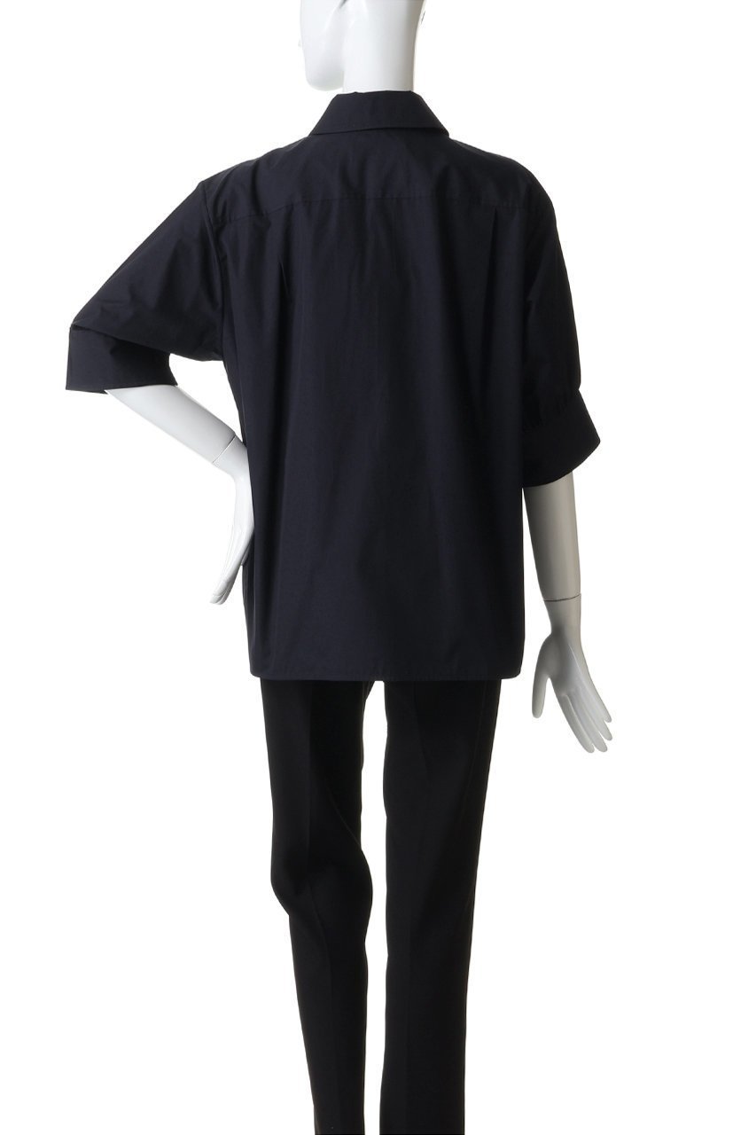 【ジル サンダー/JIL SANDER】のギャザーハーフスリーブ シャツ 人気、トレンドファッション・服の通販 founy(ファニー) 　ファッション　Fashion　レディースファッション　Fashion for Women　トップス・カットソー　Cut & Sew Tops　シャツ・ブラウス・オフィスカジュアル　Elegant Blouses & Button-Ups　ショート　Short, Short Length　スリーブ　Sleeve, Long Sleeve / Short Sleeve　other-4|ID: prp329100004899518 ipo3291000000036657477