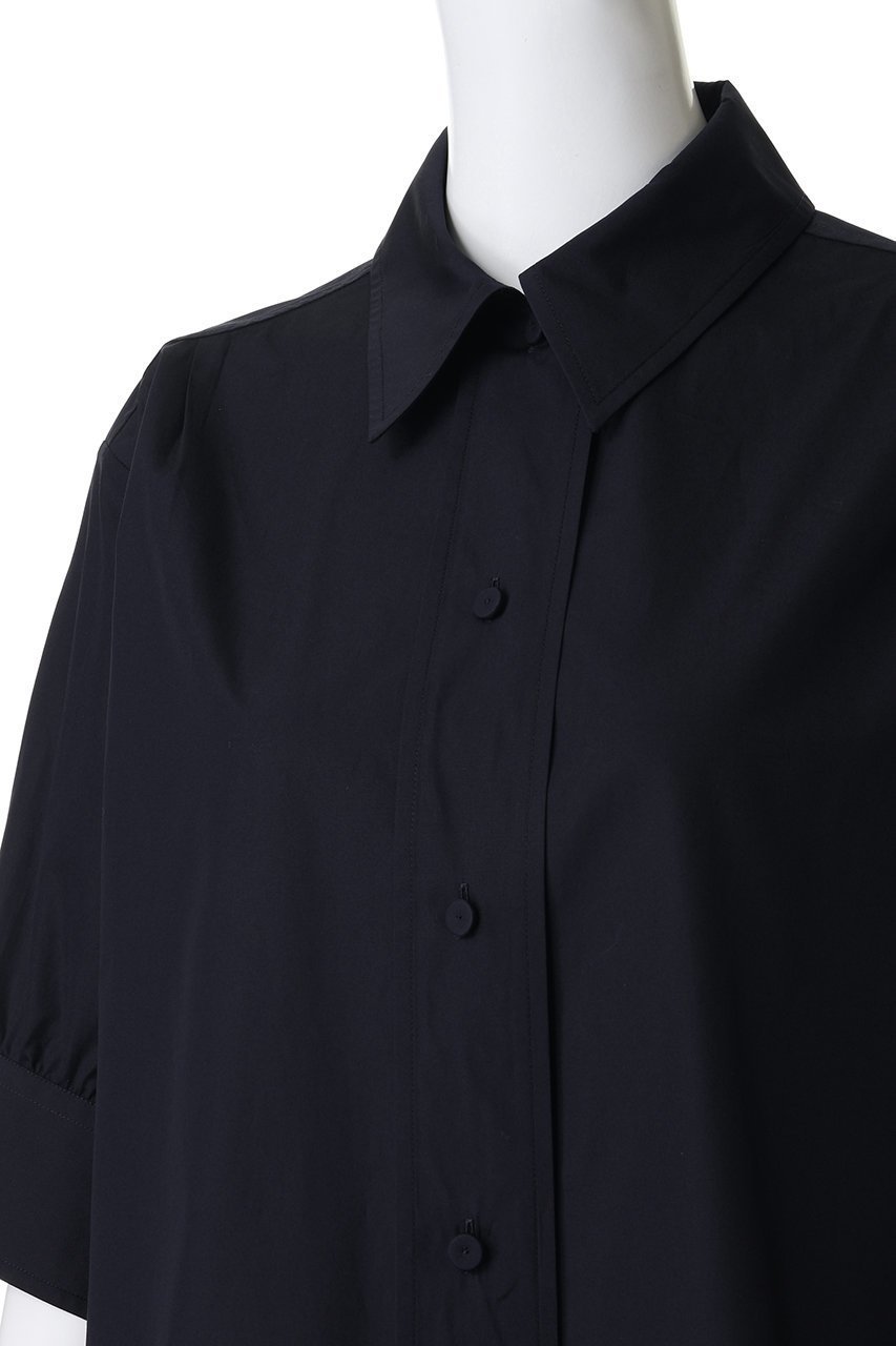 【ジル サンダー/JIL SANDER】のギャザーハーフスリーブ シャツ 人気、トレンドファッション・服の通販 founy(ファニー) 　ファッション　Fashion　レディースファッション　Fashion for Women　トップス・カットソー　Cut & Sew Tops　シャツ・ブラウス・オフィスカジュアル　Elegant Blouses & Button-Ups　ショート　Short, Short Length　スリーブ　Sleeve, Long Sleeve / Short Sleeve　other-5|ID: prp329100004899518 ipo3291000000036657478