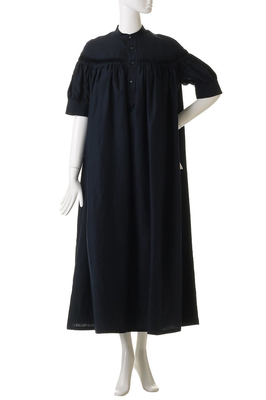 【サイ サイベーシックス/Scye SCYE BASICS】の60/1 Linen Cambric タックド ドレス 人気、トレンドファッション・服の通販 founy(ファニー) 　ファッション　Fashion　レディースファッション　Fashion for Women　ワンピース　Dresses　フォーマル・パーティードレス・結婚式用ドレス　Elegant & Casual Dresses　チュニック　Tunic Tops & Dresses　シューズ　Shoes, Footwear　チュニック　Tunic, Long Top　ドレス　Dress, One-Piece　リネン　Linen, Linen Fabric　ロング　Long, Long-Length　エレガント 上品　Elegant　other-2|ID: prp329100004899547 ipo3291000000036657691