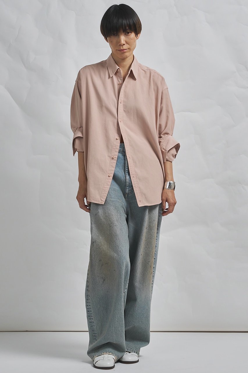 【ウィムガゼット/Whim Gazette】の【GEMINI】製品染めシャツ 人気、トレンドファッション・服の通販 founy(ファニー) ファッション Fashion レディースファッション Fashion for Women トップス・カットソー Cut & Sew Tops シャツ・ブラウス・オフィスカジュアル Elegant Blouses & Button-Ups おすすめ Recommended / Our Picks オックス Oxford Fabric スリーブ Sleeve, Long Sleeve / Short Sleeve セットアップ Set-Up, Coordinated Outfit フォルム Silhouette, Form ロング Long, Long-Length ヴィンテージ Vintage Style other-2|ID: prp329100004899548 ipo3291000000036657699