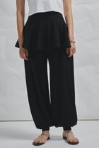 【ウィムガゼット/Whim Gazette】の【GEMINI】レイヤードニットパンツ 人気、トレンドファッション・服の通販 founy(ファニー) ファッション Fashion レディースファッション Fashion for Women パンツ Pants & Trousers ストレッチ Stretch, Stretchy Fabric セパレート Separate, Two-Piece フォルム Silhouette, Form ペプラム Peplum, Flared Hem ミニスカート Mini Skirt, Short Skirt ロング Long, Long-Length ワーク Workwear, Utility Style thumbnail ブラック|ID: prp329100004899549 ipo3291000000036657708