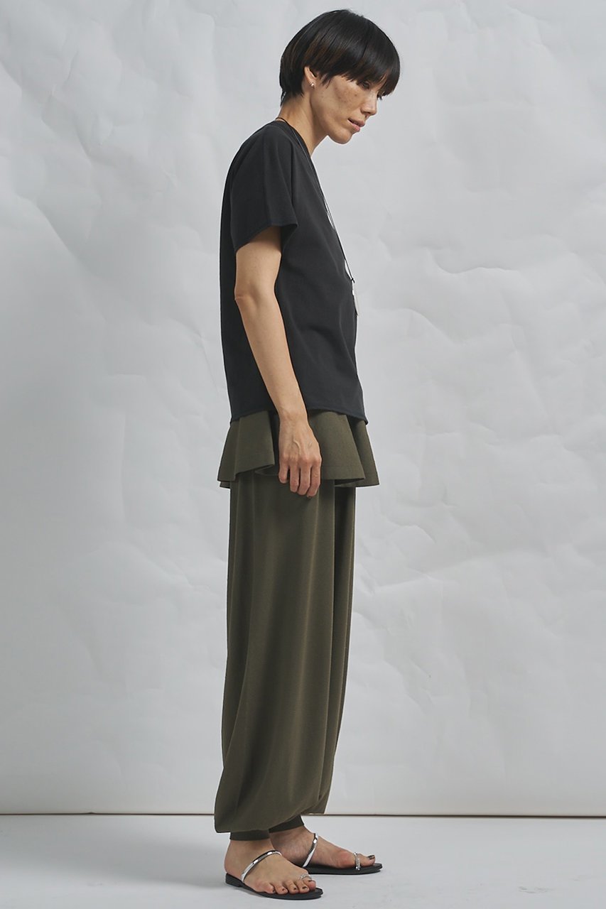 【ウィムガゼット/Whim Gazette】の【GEMINI】レイヤードニットパンツ 人気、トレンドファッション・服の通販 founy(ファニー) 　ファッション　Fashion　レディースファッション　Fashion for Women　パンツ　Pants & Trousers　ストレッチ　Stretch, Stretchy Fabric　セパレート　Separate, Two-Piece　フォルム　Silhouette, Form　ペプラム　Peplum, Flared Hem　ミニスカート　Mini Skirt, Short Skirt　ロング　Long, Long-Length　ワーク　Workwear, Utility Style　other-5|ID: prp329100004899549 ipo3291000000036657715