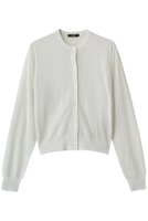 【イレーヴ/YLEVE】のシアー リブ ニット カーディガン 人気、トレンドファッション・服の通販 founy(ファニー) ファッション Fashion レディースファッション Fashion for Women トップス・カットソー Cut & Sew Tops ニット Knit Tops & Sweaters カーディガン・羽織り Layered Style Cardigans カーディガン Cardigan, Knitwear コンパクト Compact, Small Size シアー Sheer, See-Through フォルム Silhouette, Form エレガント 上品 Elegant |ID:prp329100004899563