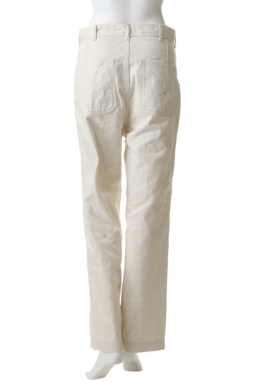 【イレーヴ/YLEVE】のハンド ペイント デニム M45 パンツ 人気、トレンドファッション・服の通販 founy(ファニー) 　ファッション　Fashion　レディースファッション　Fashion for Women　パンツ　Pants & Trousers　デニムパンツ・ジーンズ・美脚デニム　Denim Jeans & Pants　シンプル　Simple, Minimal　デニム　Denim, Jeans Material　ハンド　Hand, Handmade　other-4|ID: prp329100004899564 ipo3291000000036657837