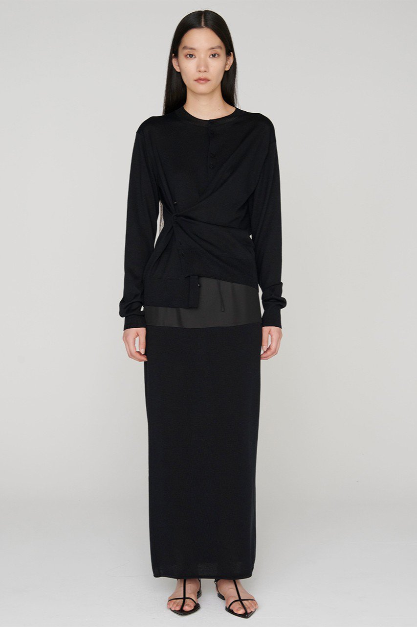 【セアン/SCEARN】のSILK COTTON ニットカーディガン 人気、トレンドファッション・服の通販 founy(ファニー) ファッション Fashion レディースファッション Fashion for Women トップス・カットソー Cut & Sew Tops ニット Knit Tops & Sweaters カーディガン・羽織り Layered Style Cardigans カーディガン Cardigan, Knitwear シルク Silk, 100% Silk エレガント 上品 Elegant 羽織 Haori, Light Jacket other-7|ID: prp329100004899578 ipo3291000000036657957