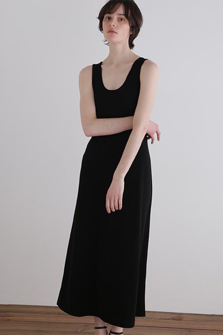 【ル フィル/LE PHIL】のカップインUネックドレス 人気、トレンドファッション・服の通販 founy(ファニー) 　ファッション　Fashion　レディースファッション　Fashion for Women　ワンピース　Dresses　フォーマル・パーティードレス・結婚式用ドレス　Elegant & Casual Dresses　チュニック　Tunic Tops & Dresses　おすすめ　Recommended / Our Picks　インナー　Innerwear　カッティング　Cutting Detail　シンプル　Simple, Minimal　ジャケット　Jacket, Outerwear　チュニック　Tunic, Long Top　ドレス　Dress, One-Piece　ラップ　Wrap, Wrap Design　ロング　Long, Long-Length　other-2|ID: prp329100004899593 ipo3291000000036658067