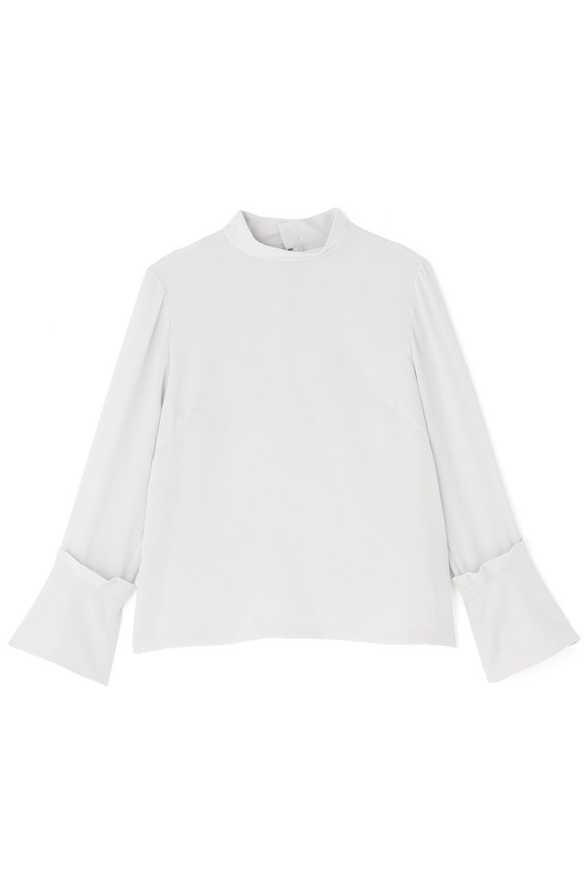 【アドーア/ADORE】のパウダリーアムンゼンブラウス インテリア・キッズ・メンズ・レディースファッション・服の通販 founy(ファニー) ファッション Fashion レディースファッション Fashion for Women トップス・カットソー Cut & Sew Tops シャツ・ブラウス・オフィスカジュアル Elegant Blouses & Button-Ups カフス Cuff Design スタンダード Standard, Basic スリーブ Sleeve, Long Sleeve / Short Sleeve ロング Long, Long-Length エレガント 上品 Elegant グレー|ID: prp329100004899596 ipo3291000000036658084