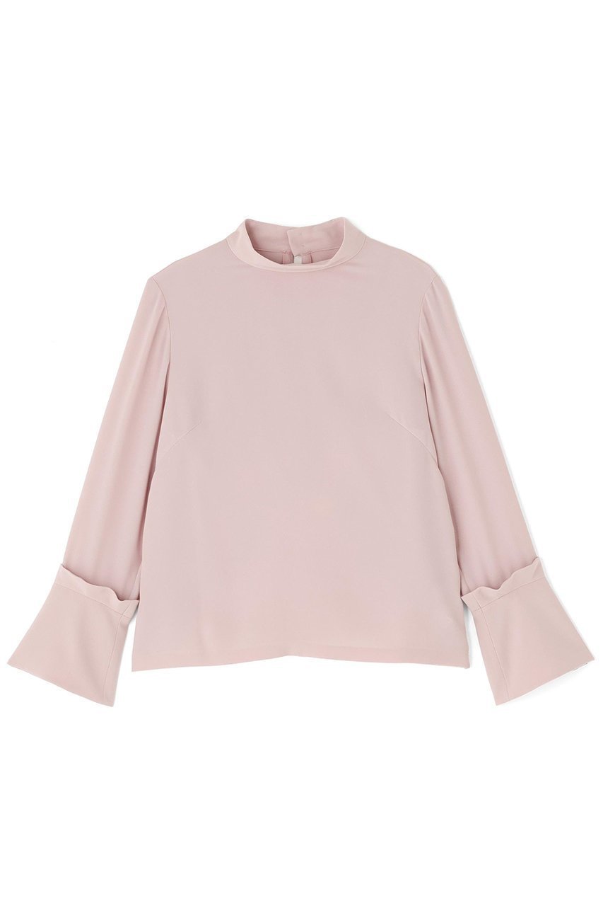 【アドーア/ADORE】のパウダリーアムンゼンブラウス インテリア・キッズ・メンズ・レディースファッション・服の通販 founy(ファニー) ファッション Fashion レディースファッション Fashion for Women トップス・カットソー Cut & Sew Tops シャツ・ブラウス・オフィスカジュアル Elegant Blouses & Button-Ups カフス Cuff Design スタンダード Standard, Basic スリーブ Sleeve, Long Sleeve / Short Sleeve ロング Long, Long-Length エレガント 上品 Elegant ピンク|ID: prp329100004899596 ipo3291000000036658086